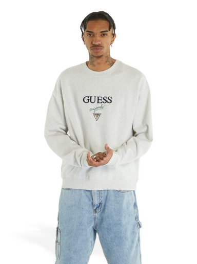 Суитчър GUESS Go Baker Logo Crewneck Бяло | M2BQ09K9YH1-H90E