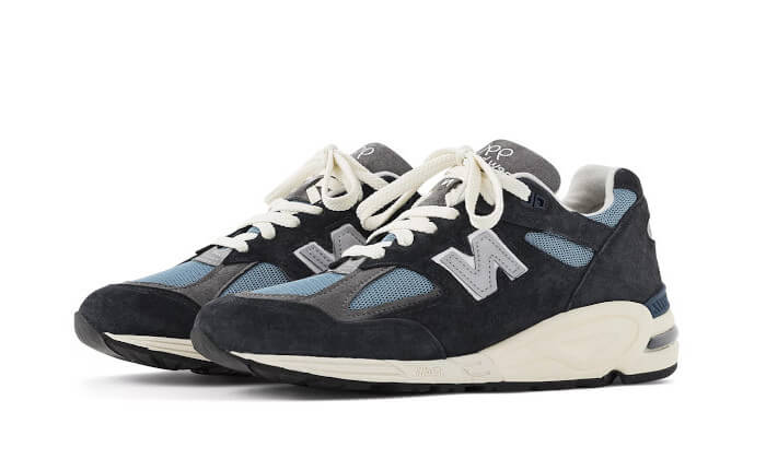 Кецове и обувки New Balance 990v2 Made in USA "Navy Castlerock" Тъмно синьо | M990TB2, 1