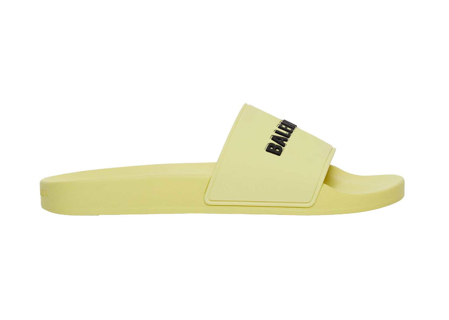 Кецове и обувки Balenciaga Pool Slide Yellow Жълто | 565826W1S807710, 0