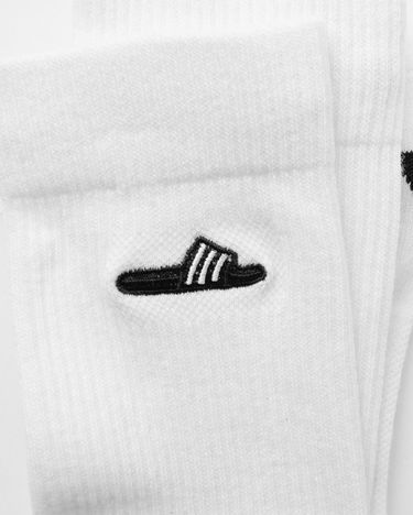 Чорапи adidas Originals Cushioned Crew Sock Бяло | JI6319, 3