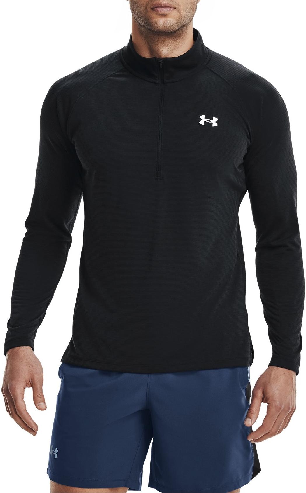 Суитчър Under Armour Streaker Half-Zip Sweatshirt Черно | 1361474-001, 0