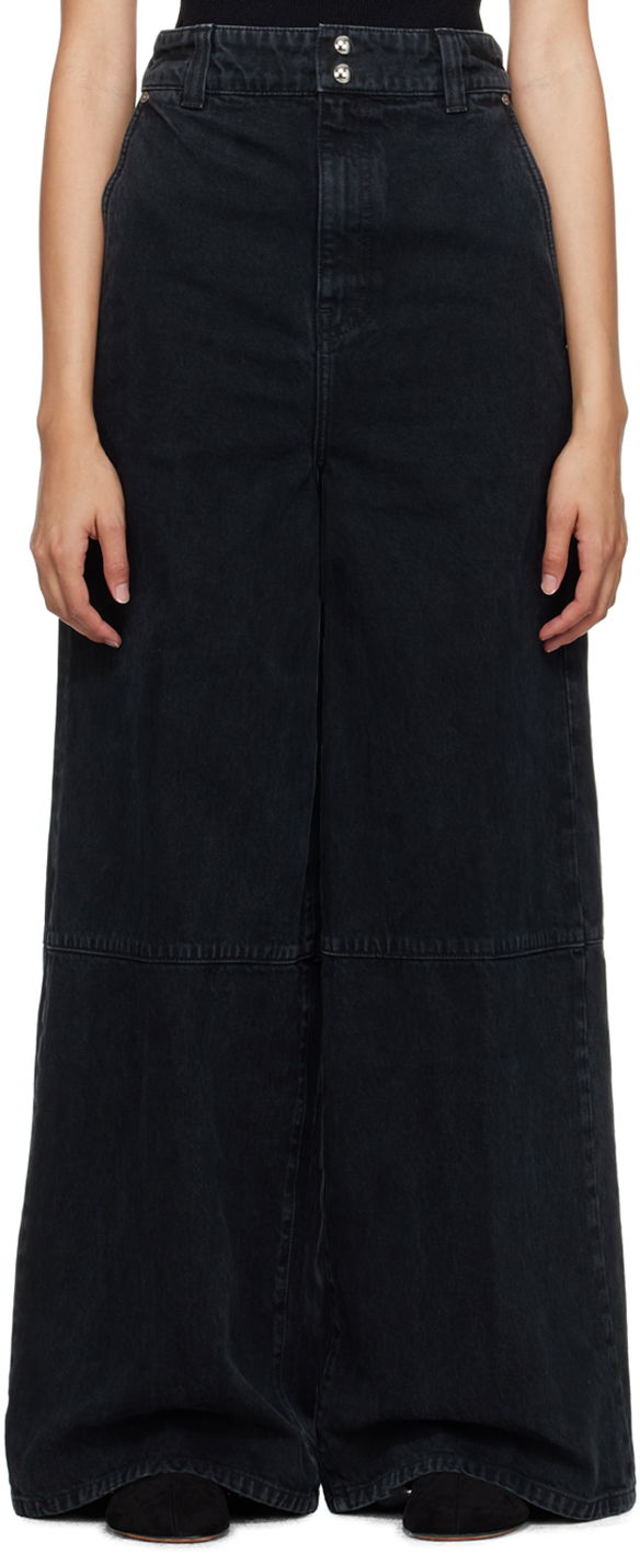 Дънки Khaite Isla Jeans Черно | 1118913091, 0