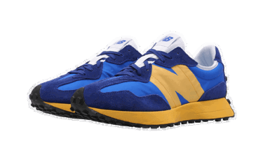 Кецове и обувки New Balance 327 ''Marine Blue Yellow'' Синьо | MS327CLB, 3
