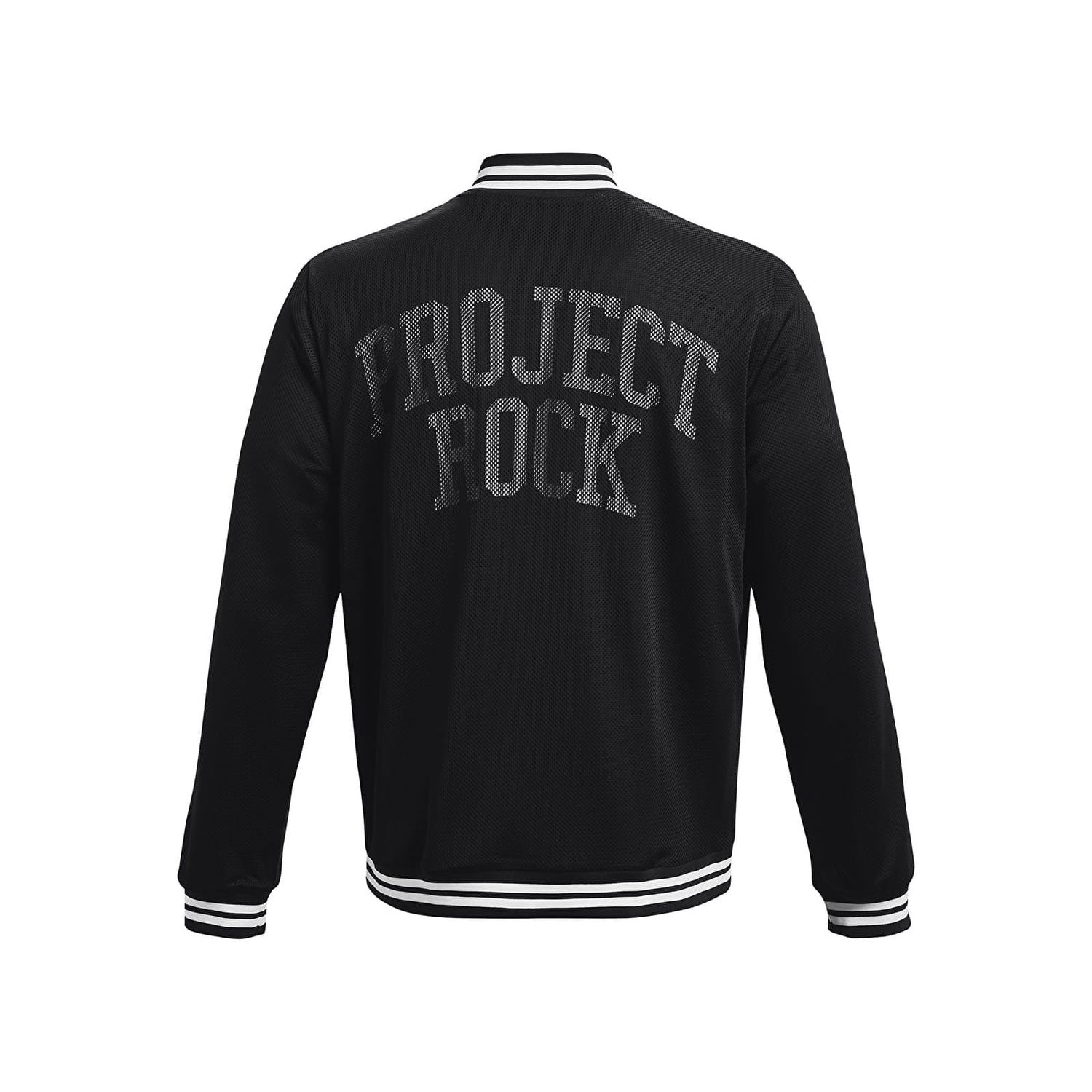 Яке Under Armour Project Rock Mesh Varsity Jacket Black Черно | 1377437-001, 1