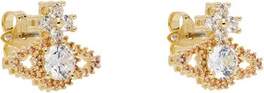 Обеци Vivienne Westwood Vivienne Westwood Valentina Orb Crystal Earrings Жълто | 62010101-02R829-, 1