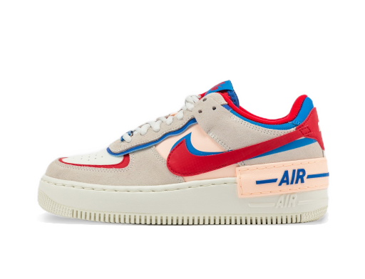 Кецове и обувки Nike Air Force 1 Shadow "Sail Royal Red" W Бежово | CU8591-100