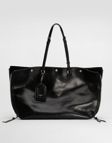 Голяма пазарска чанта Dolce & Gabbana Dolce & Gabbana Atene Calfskin Shopping Bag Черно | BM2535AH85080999, 1