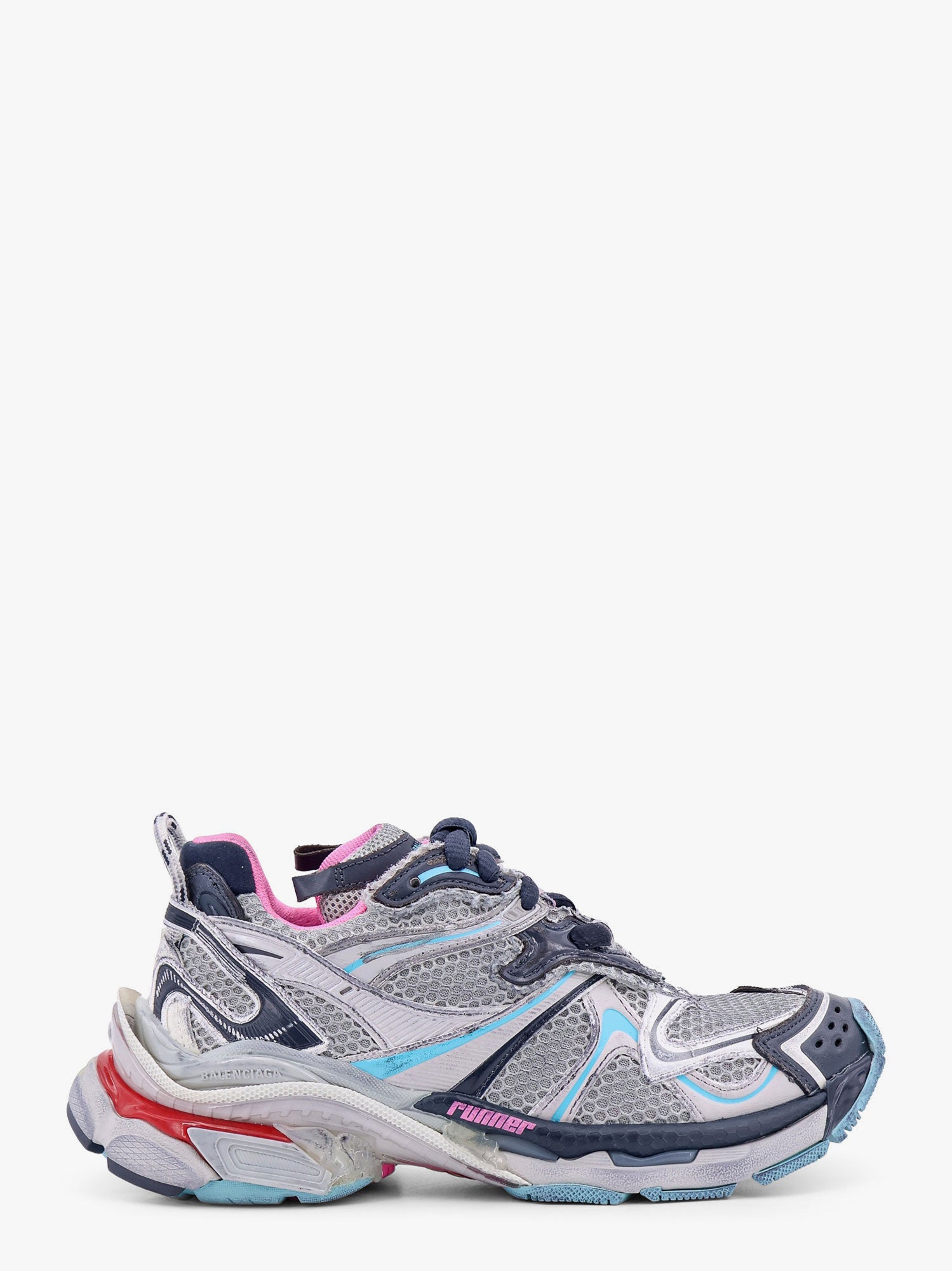 Кецове и обувки Balenciaga Runner 2 Сиво | 779064W3RXP1045, 0