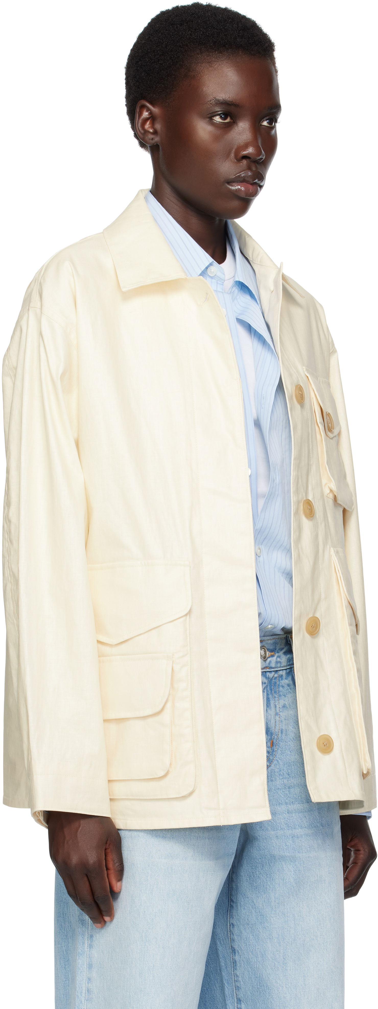 Яке rag & bone Rag & Bone Aston Field Jacket Бежово | WAW25P20094709, 1