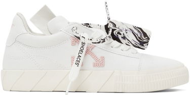 Кецове и обувки Off-White Off-White Vulc Eco Sneaker "White Pink" W Бяло | OWIA178F21FAB0020130, 0