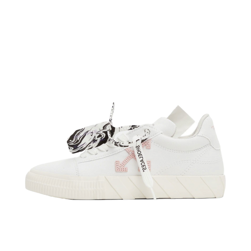 Кецове и обувки Off-White Off-White Vulc Eco Sneaker "White Pink" W Бяло | OWIA178F21FAB0020130