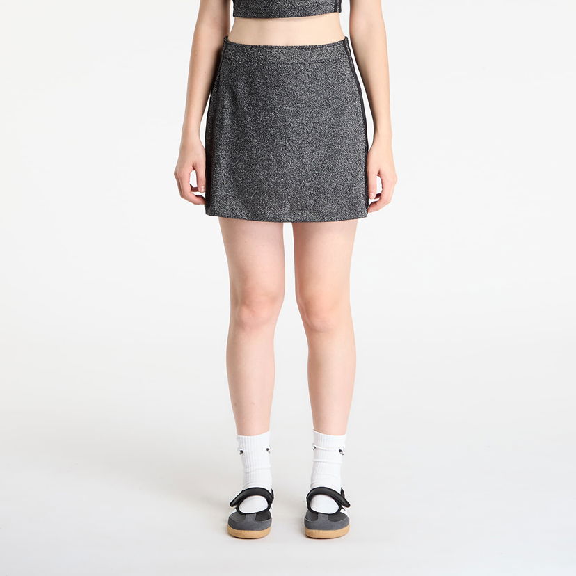 Пола adidas Originals Lurex Mini Skirt Сиво | KS7793