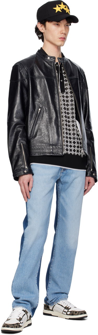 Кецове и обувки AMIRI AMIRI MA Quad Skel Top Low Бяло | AMFOSR1111, 4