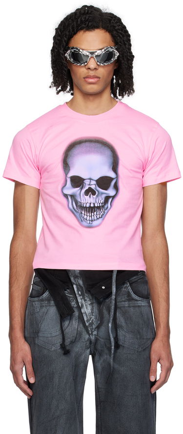Тениска Ottolinger Ottolinger Skull Print T-Shirt Розово | 1501414, 0