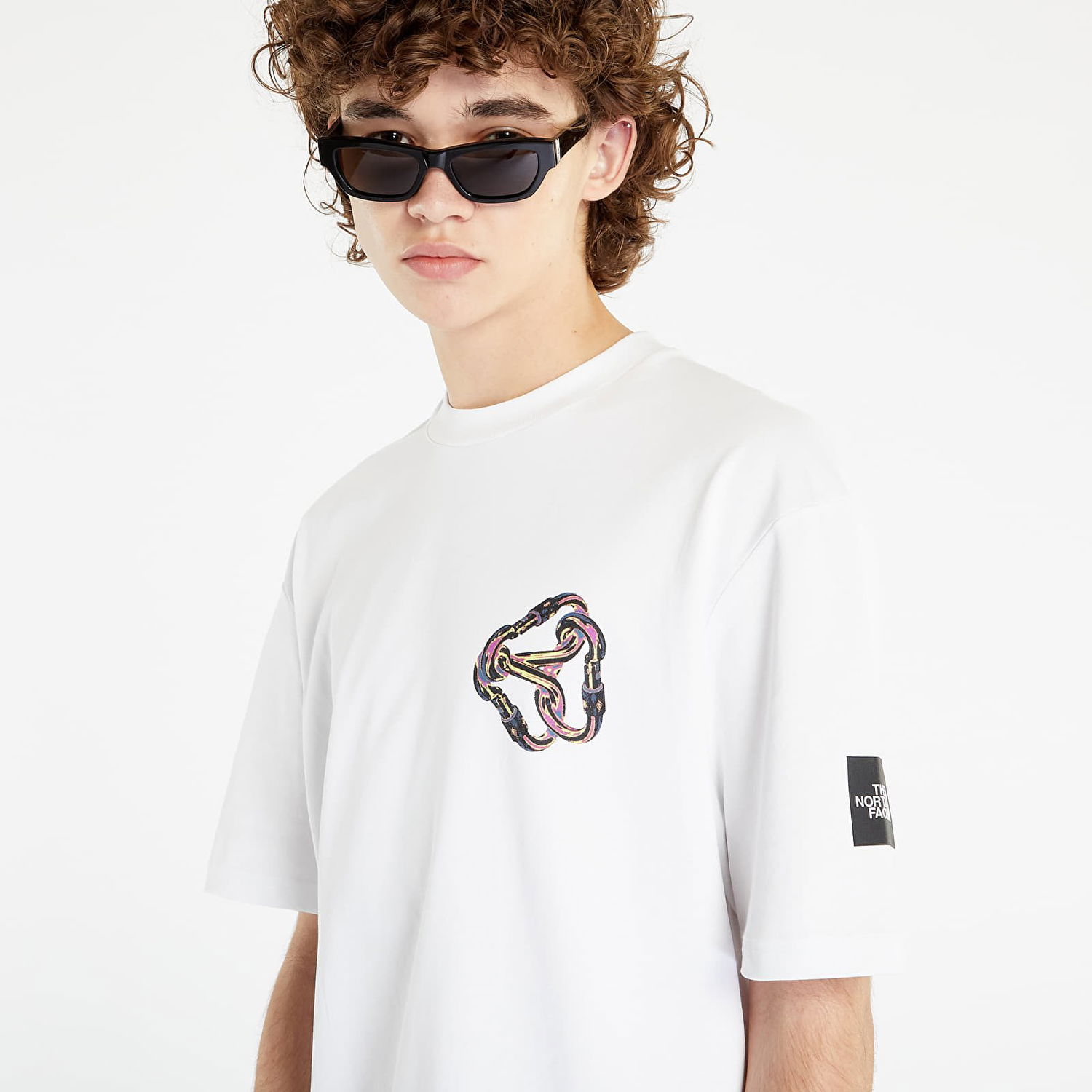 Тениска The North Face Graphic T-Shirt Бяло | NF0A83HQFN41, 1