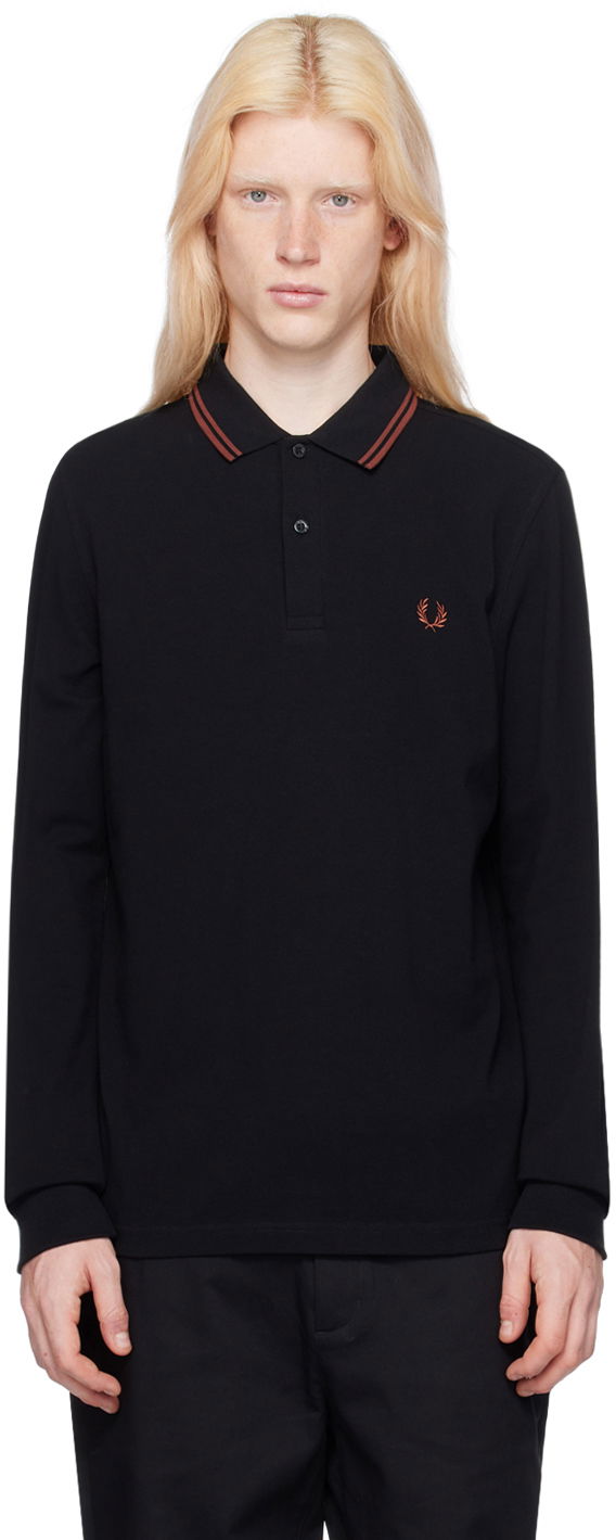Поло тениска Fred Perry Polo Tee Черно | M3636-U35, 0