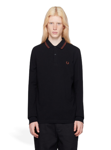 Поло тениска Fred Perry Polo Tee Черно | M3636-U35