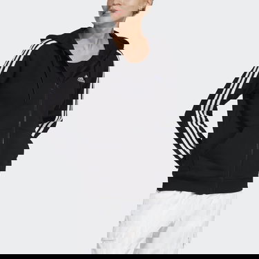 Суитчър adidas Originals Essentials 3-Stripes French Terry Regular Full-Zip Hoodie Черно | IC8769, 5