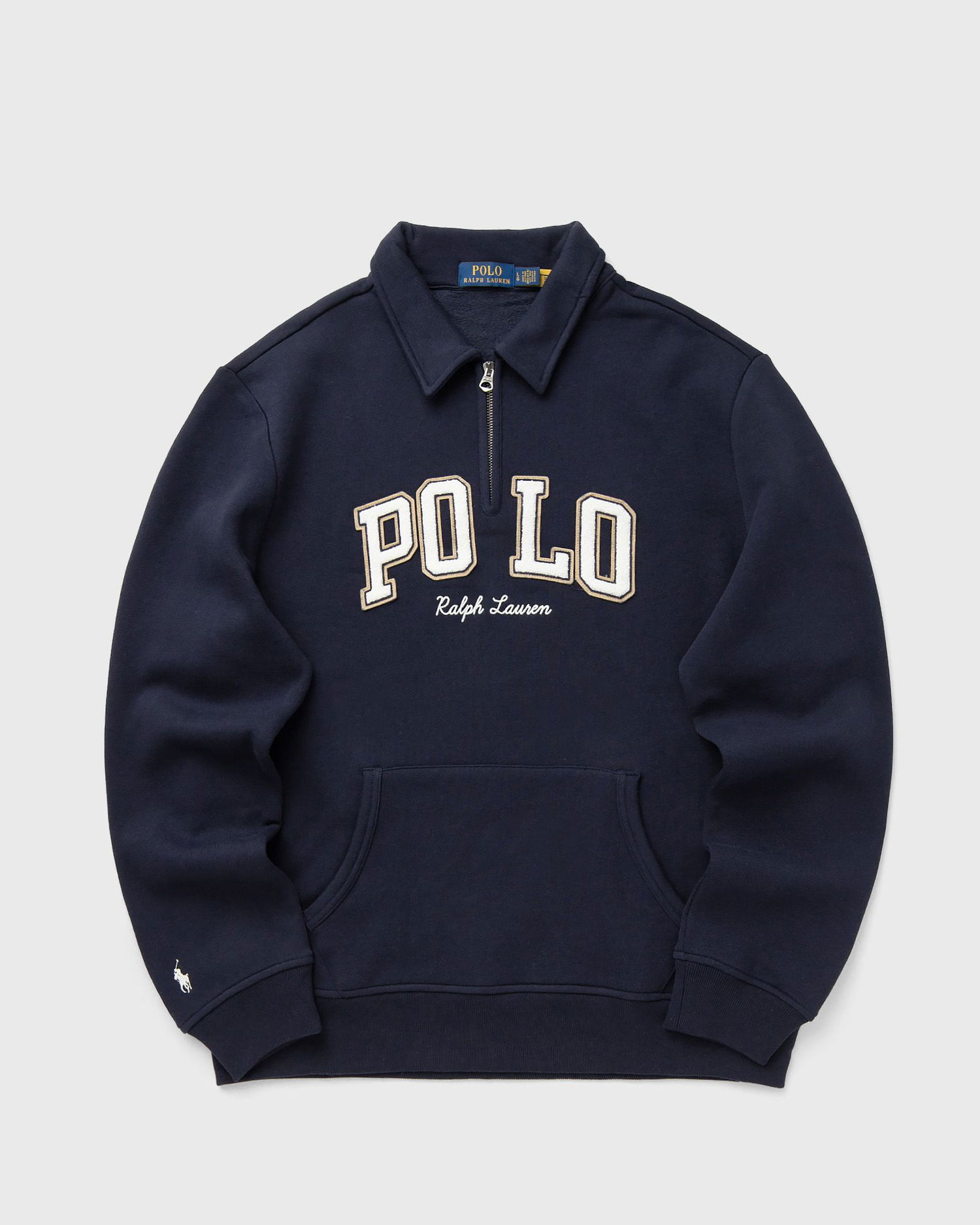 Суитчър Polo by Ralph Lauren Polo Ralph Lauren Fleece Quarter-Zip Sweatshirt Тъмно синьо | 710981150002, 0