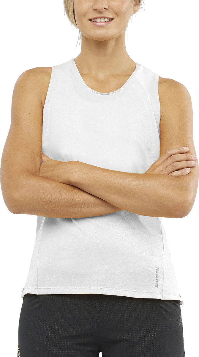 Потник Salomon Sense Aero Tank Top Бяло | lc2098900, 0