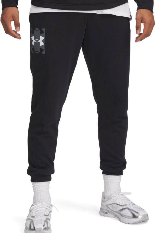 Спортни панталони Under Armour Rival Terry Logo Joggers Черно | 1390144-001, 1