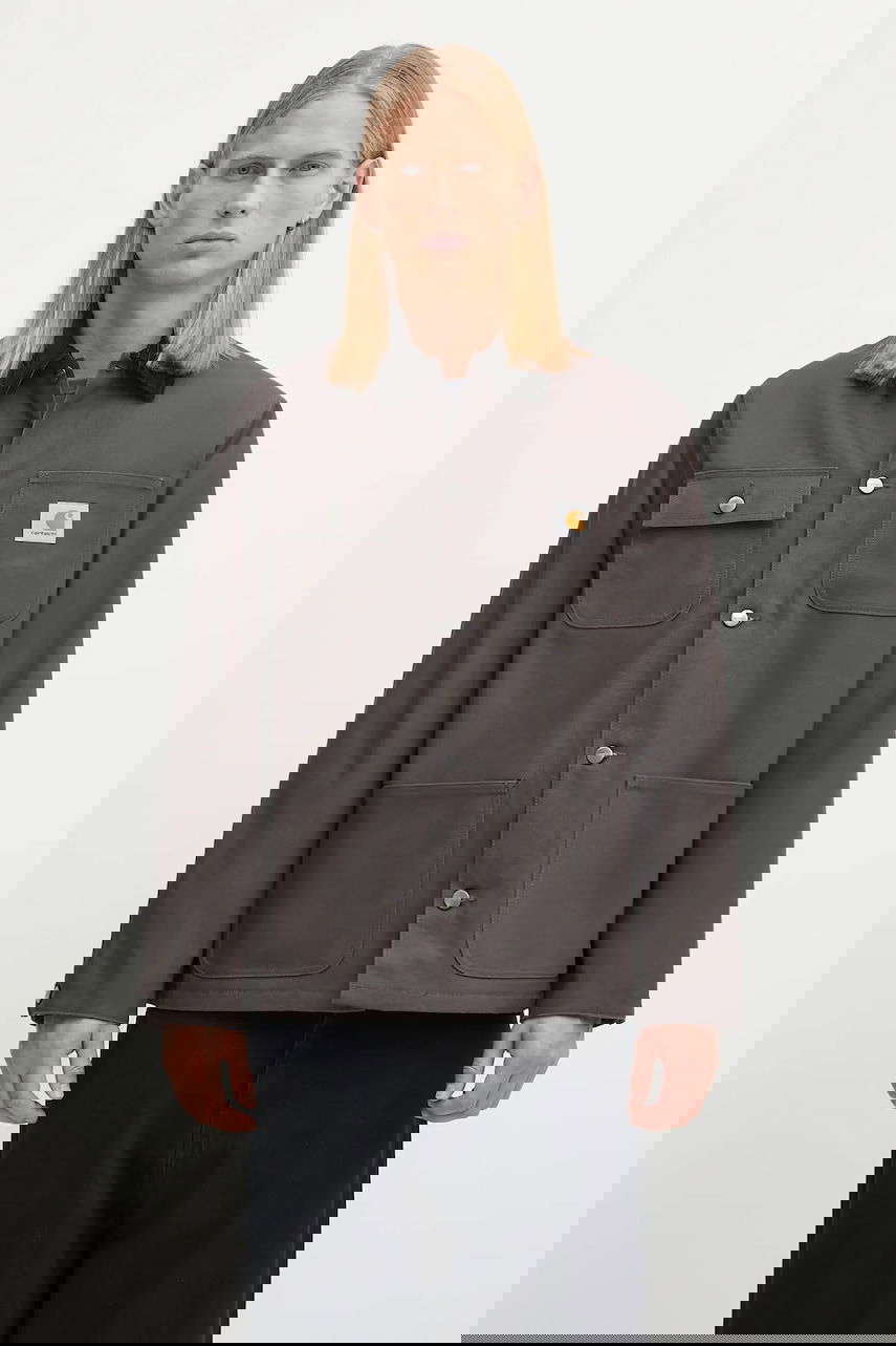 Яке Carhartt WIP Transitional Cotton Michigan Coat Сиво | I015261.3CL01, 0