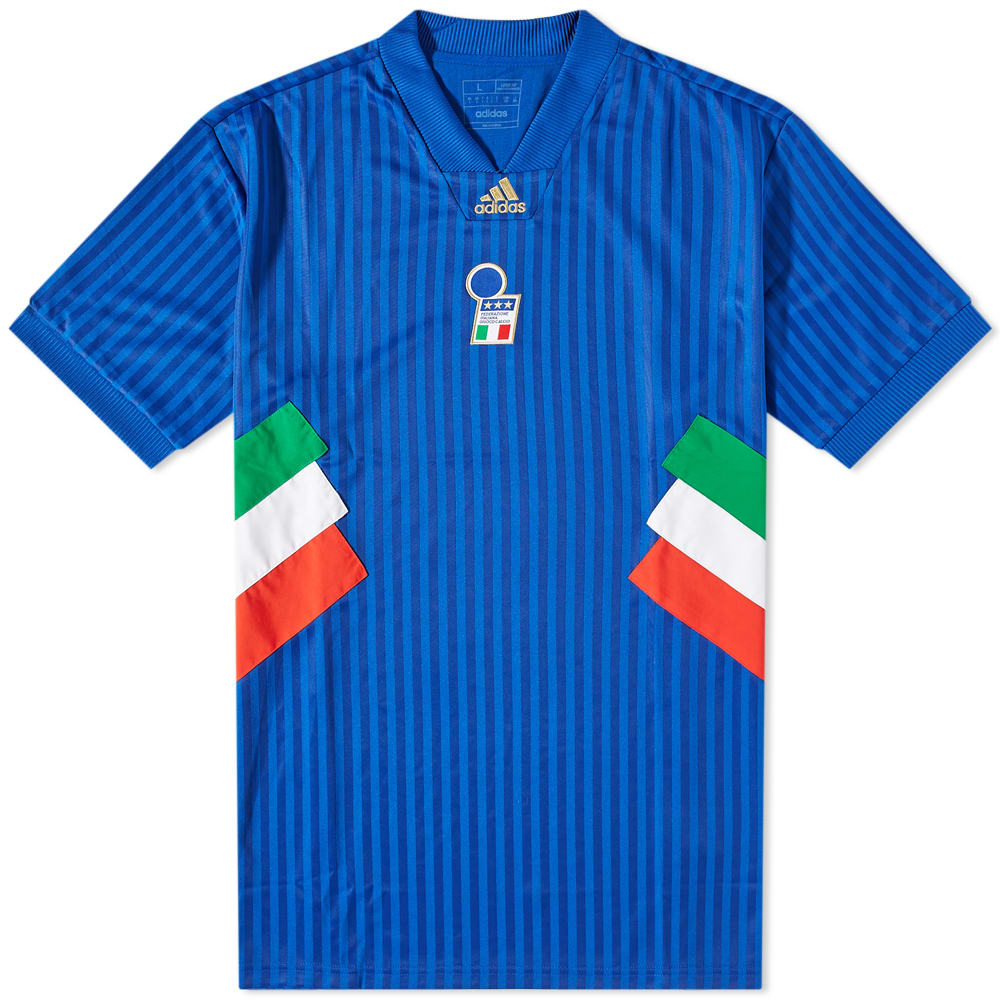 Фланелка adidas Originals Italy Icon Jersey Синьо | HT2187, 0