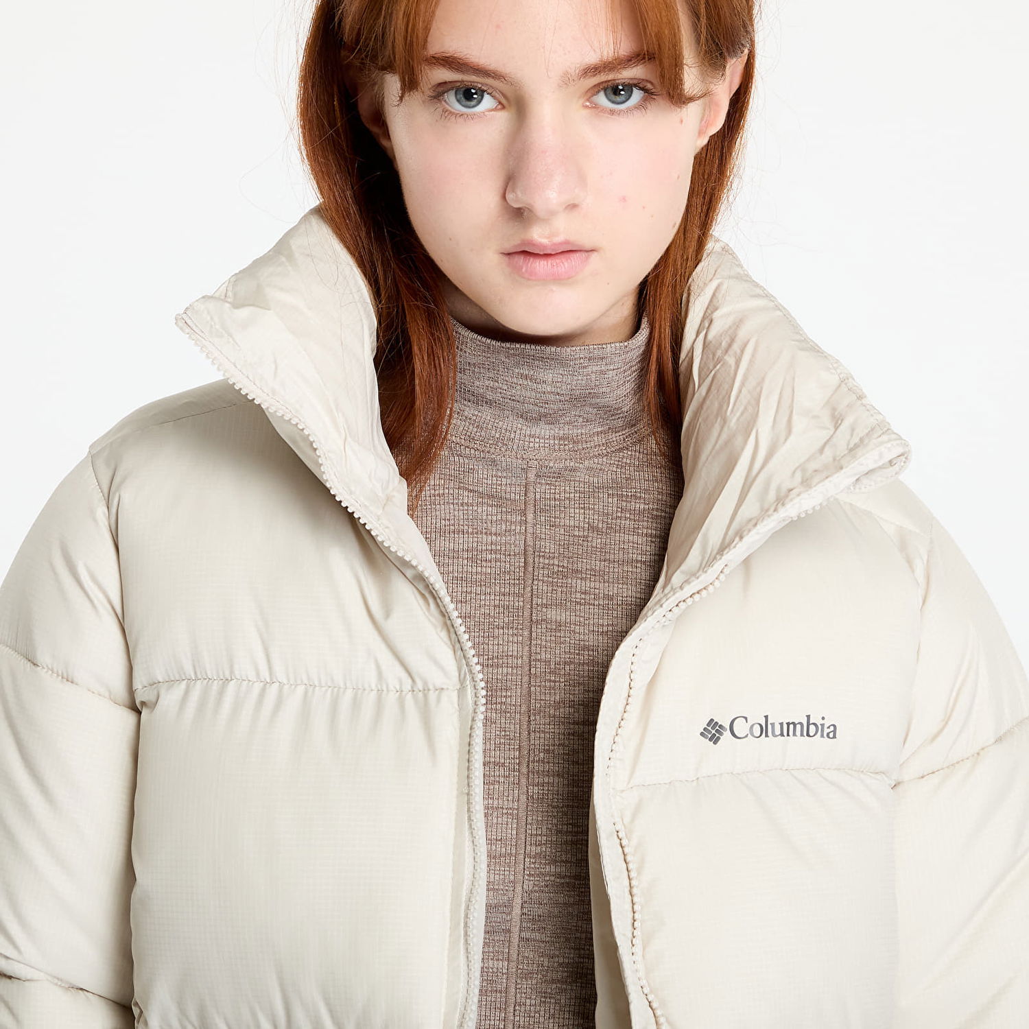 Пухо яке Columbia Puffect™ II Full Zip Jacket Dark Stone Бежово | 2090291278, 1