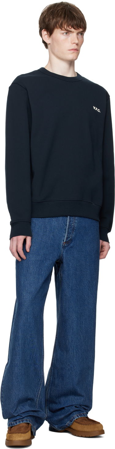 Суитчър A.P.C. Boxy Petit 'VPC' Sweatshirt Тъмно синьо | COHBR-H27916, 3