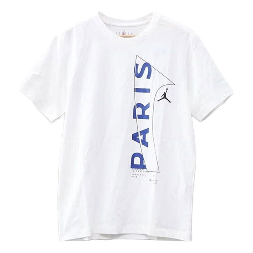 Тениска Jordan Saint-Germain Graphic T-Shirt Бяло | DM3093-100