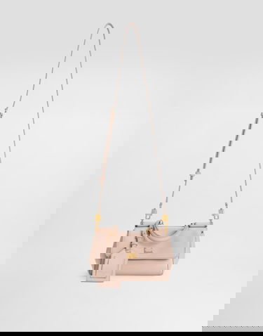 Чанта през рамо Dolce & Gabbana My Sicily Structured Top Handle Shoulder Bag Розово | BB7864B732180095, 3