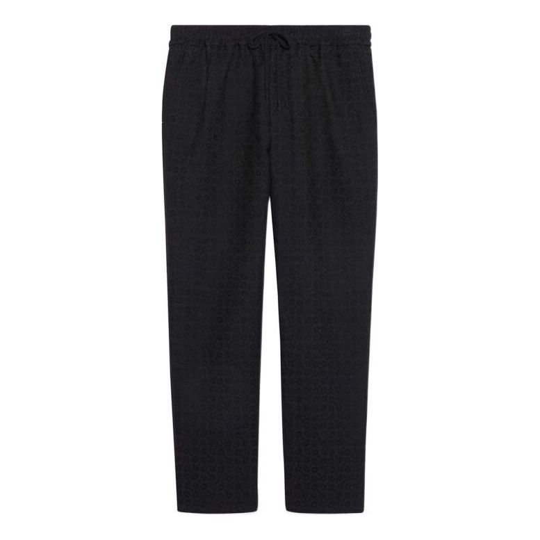 Спортни панталони Gucci Gucci Horsebit Cotton Wool Jogging Pants Черно | 722330-ZAKIU-4440, 0