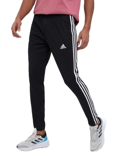 Essentials Single Jersey Tapered Open Hem 3-Stripes Joggers