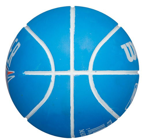 Спортна екипировка Wilson Tennis Dribblers Basketball Oklahoma City Thunder Синьо | wtb1100ok, 1