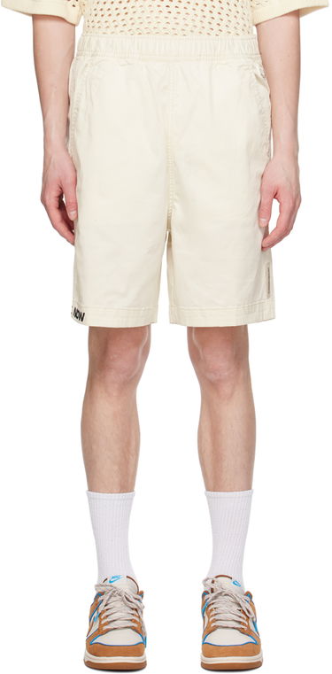 Къси панталони AAPE by A Bathing Ape AAPE by A Bathing Ape Embroidered Shorts Бежово | AAPSPMA668XXMIVX, 0