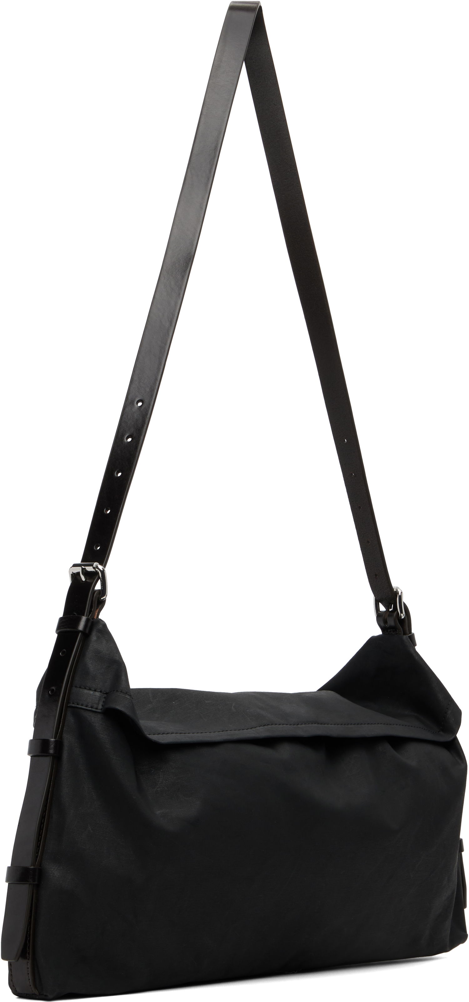 Чанта през рамо LEMAIRE Trench Pocket Small Bag Черно | BG0169 LF1495, 1