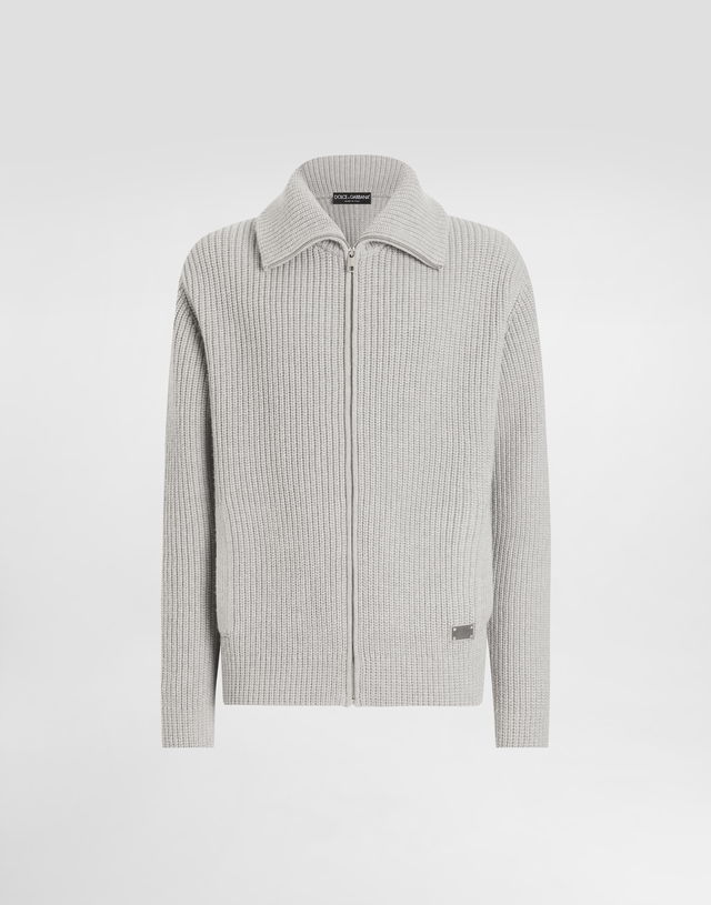 Dolce & Gabbana Wool Zip Cardigan with Tag