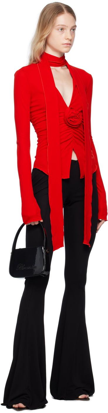 Панталони Blumarine Flared Trousers Черно | P344P010A, 3