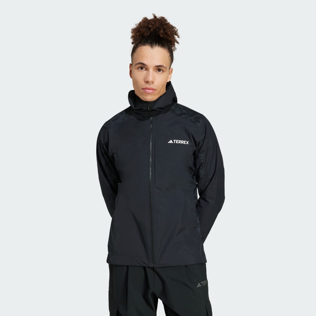 Яке adidas Performance TERREX Xperior Hybrid RAIN.RDY Jacket Черно | JN8800, 0