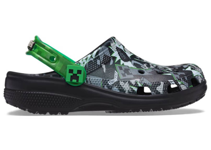 Кецове и обувки Crocs Classic Clog Minecraft Черно | 208411-90H, 0