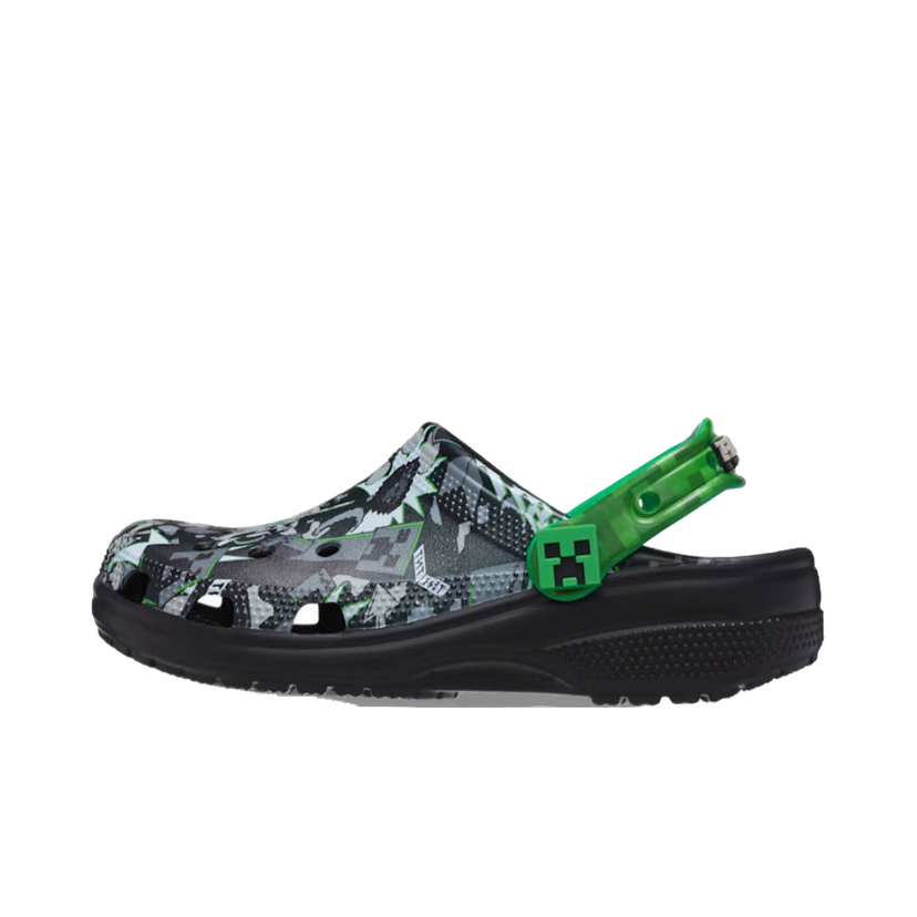Кецове и обувки Crocs Classic Clog Minecraft Черно | 208411-90H