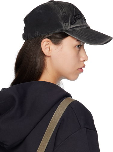 Шапка с козирка Acne Studios Logo Cap Бяло | C40416-, 4