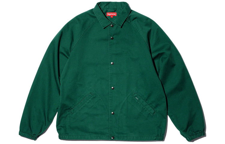 Ветровка Supreme Antihero Snap Front Twill Jacket Зелено | SUP-FW20-322