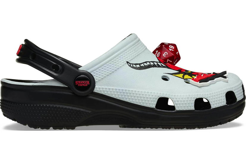 Кецове и обувки Crocs Stranger Things x Classic Clog "Hellfire" Бяло | 211507-90H