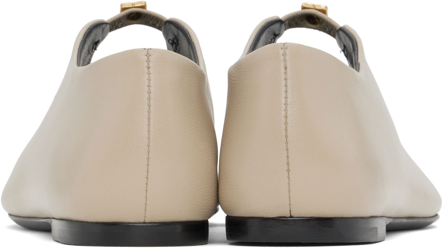 Облекло Givenchy Givenchy 4G Liquid Ballerina Flats Бежово | BE500VE16Q257, 1