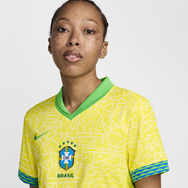 Фланелка Nike Dri-FIT Replica Brazil 2024/25 Stadium Жълто | FJ4334-706, 3