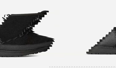 Кецове и обувки UGG Classic Mini Lennox Lace Up Boot Черно | 1174582-BLK, 0