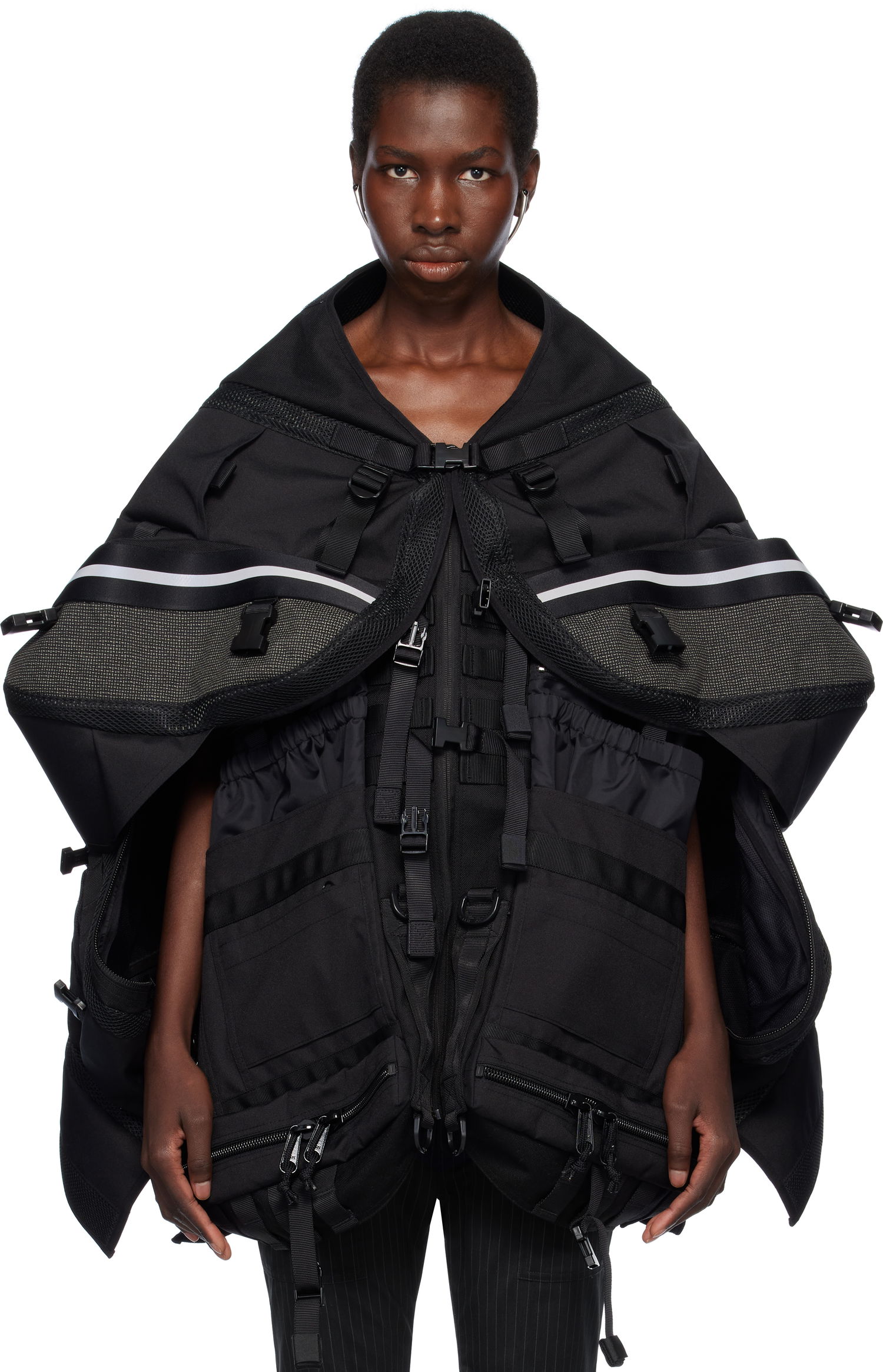 Жилетка Junya Watanabe Junya Watanabe Komine Protector Vest Черно | JO-J006-051-1, 0