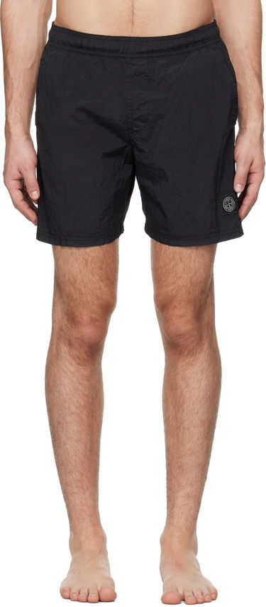 Бански Stone Island Crinkled Swim Shorts Черно | K1S15B100009S0043, 0