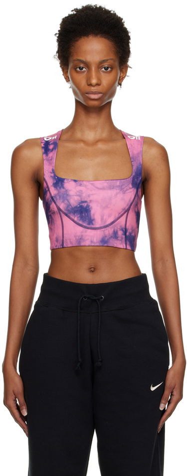 Сутиен Off-White Off-White Tie-Dye Sports Bra Розово | OWVO054F22JER0023045, 0
